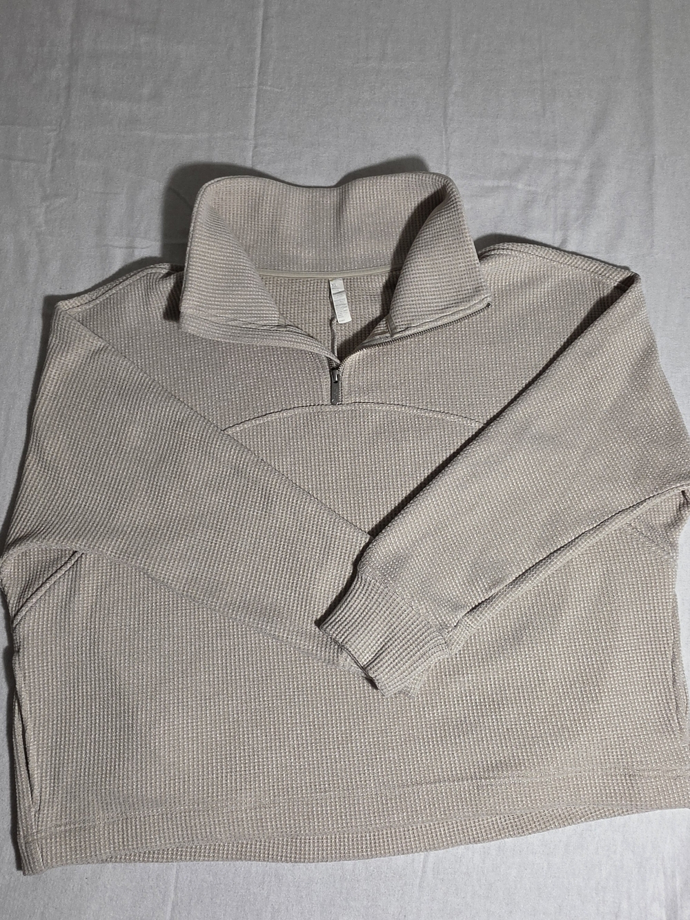 Zella Waffle Half-Zip | Size XL | Near Mint (Basically Incognito)